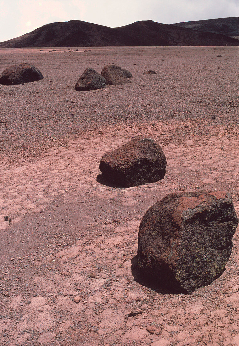 Volcanic plain