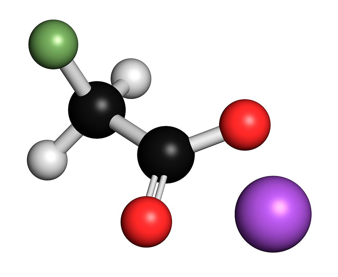 Sodium fluoroacetate,illustration