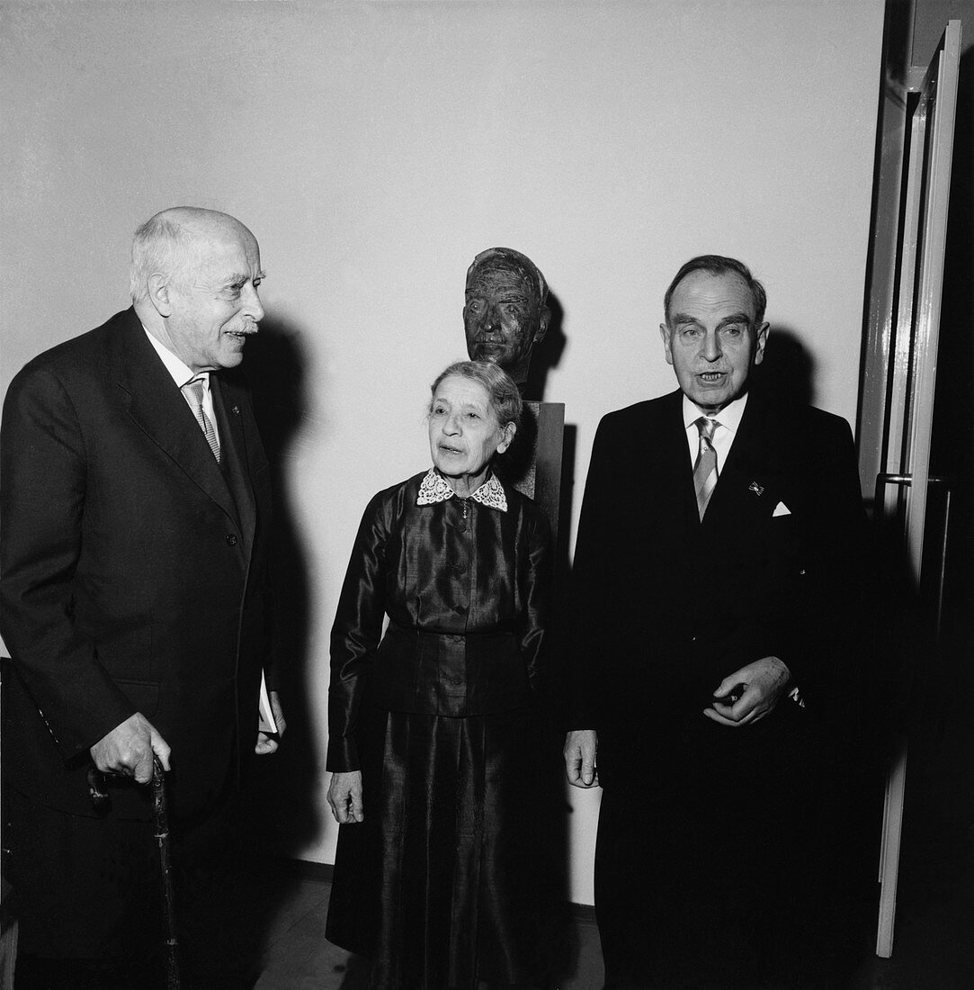 Von Laue,Meitner and Hahn,1959
