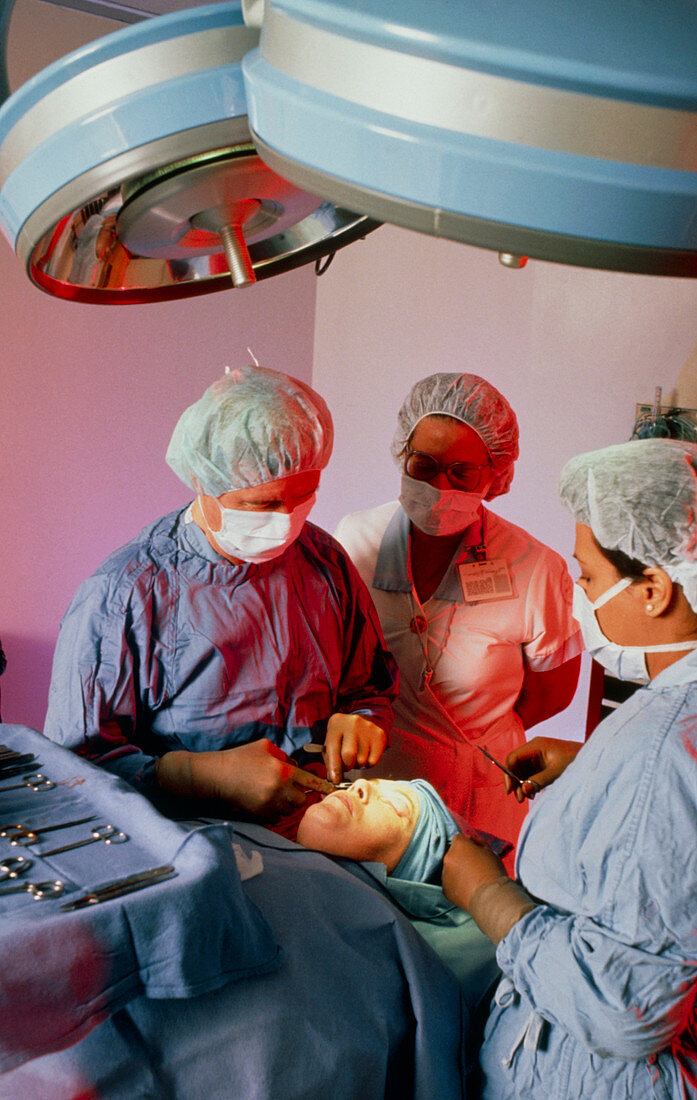 Cosmetic surgery operation