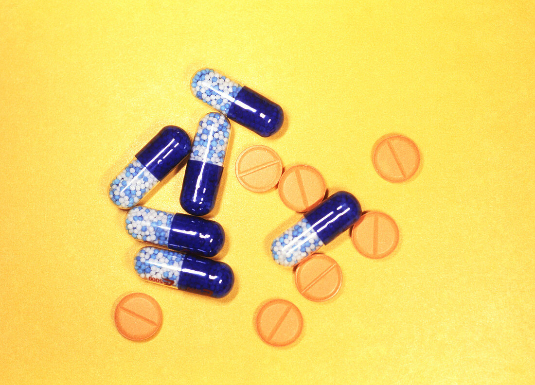 Pills of the weight-loss drug Fen-phen