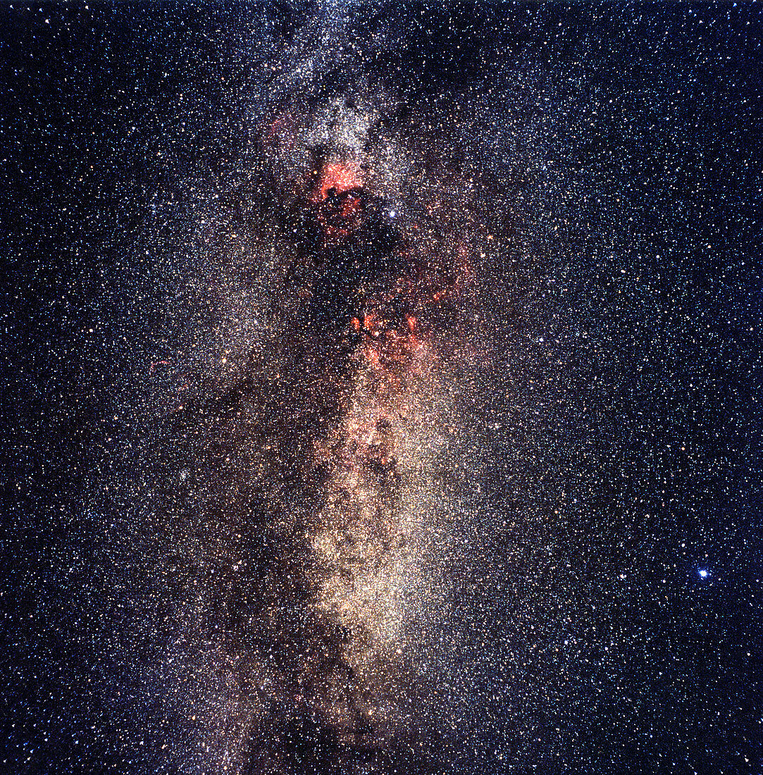 The Milky Way in Cygnus