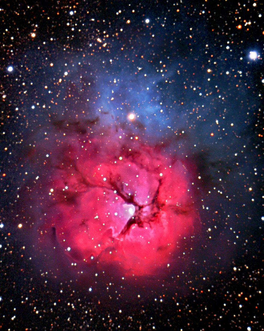The Trifid Nebula in Sagittarius