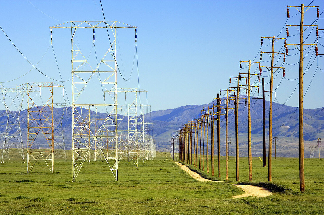 Power Lines,California