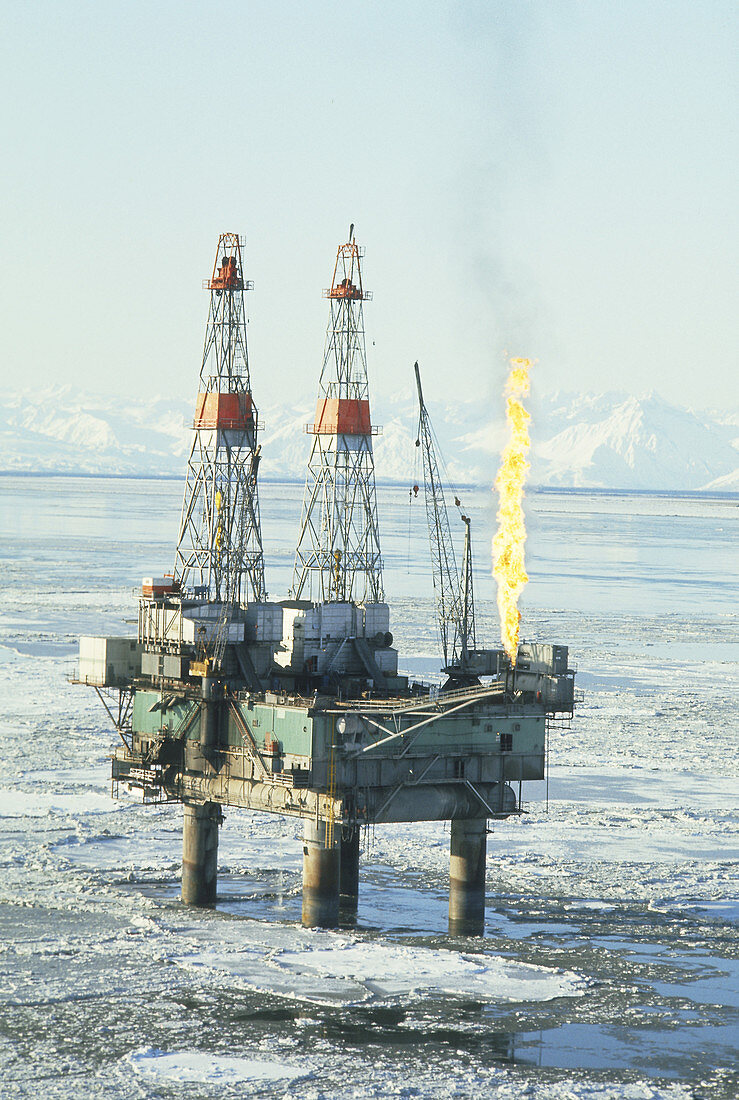 Offshore Oil Wells,Alaska