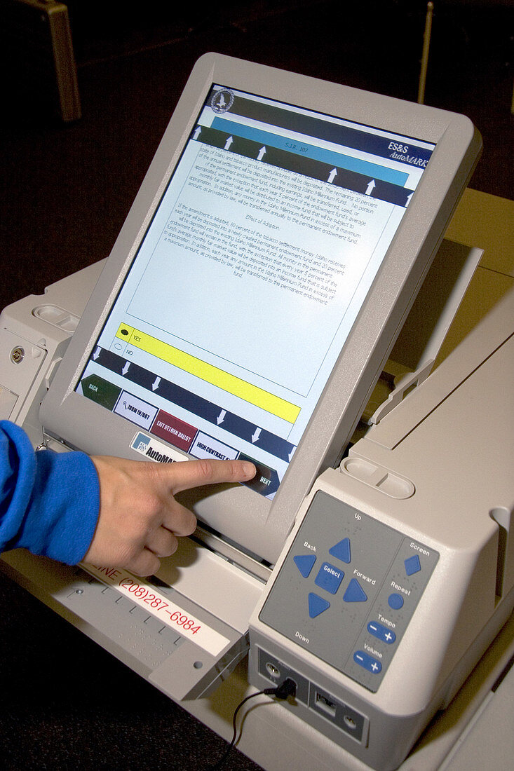 Computerised Voting Machine