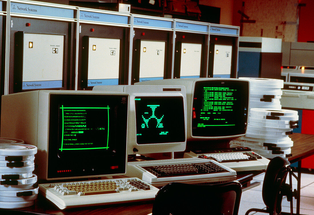 Mainframe computer terminals
