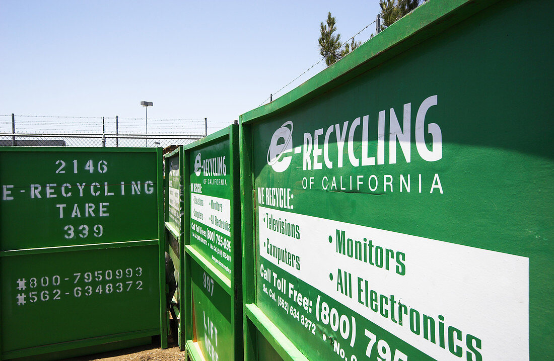 'E-Recycling centre,California'