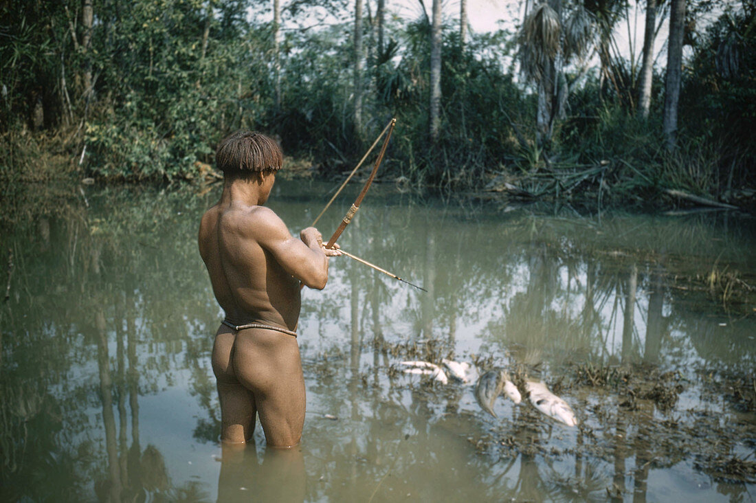 Brazilian Indian Fishing