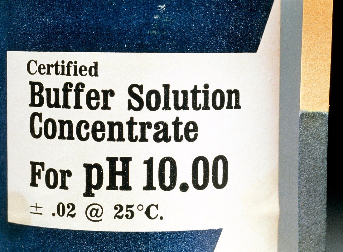 Buffer solution to maintain a constant alkalinity