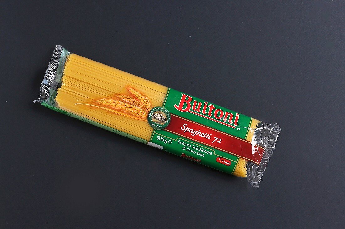 A pack of spaghetti