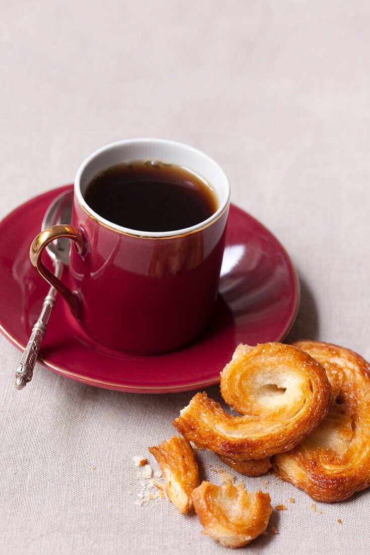 Palmiers and coffee