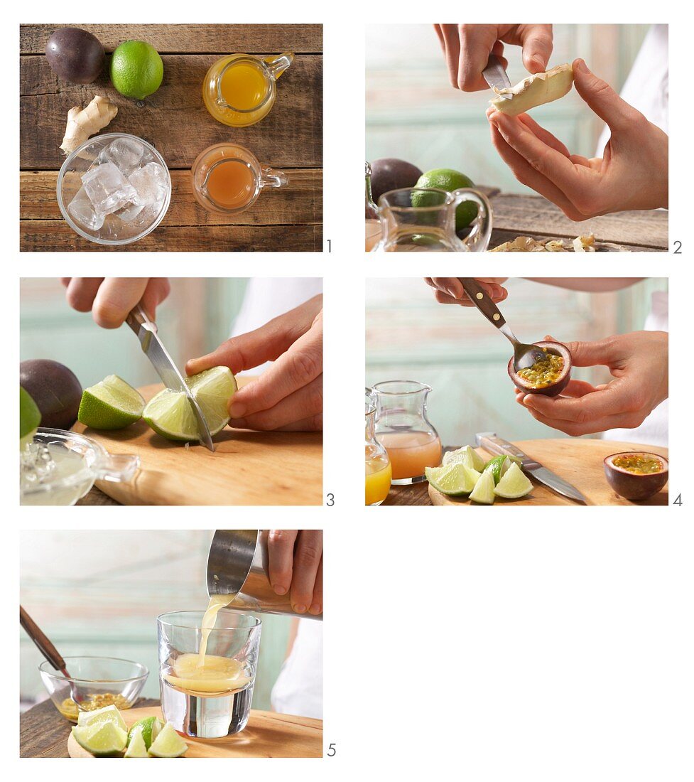 Guaven-Cocktail zubereiten