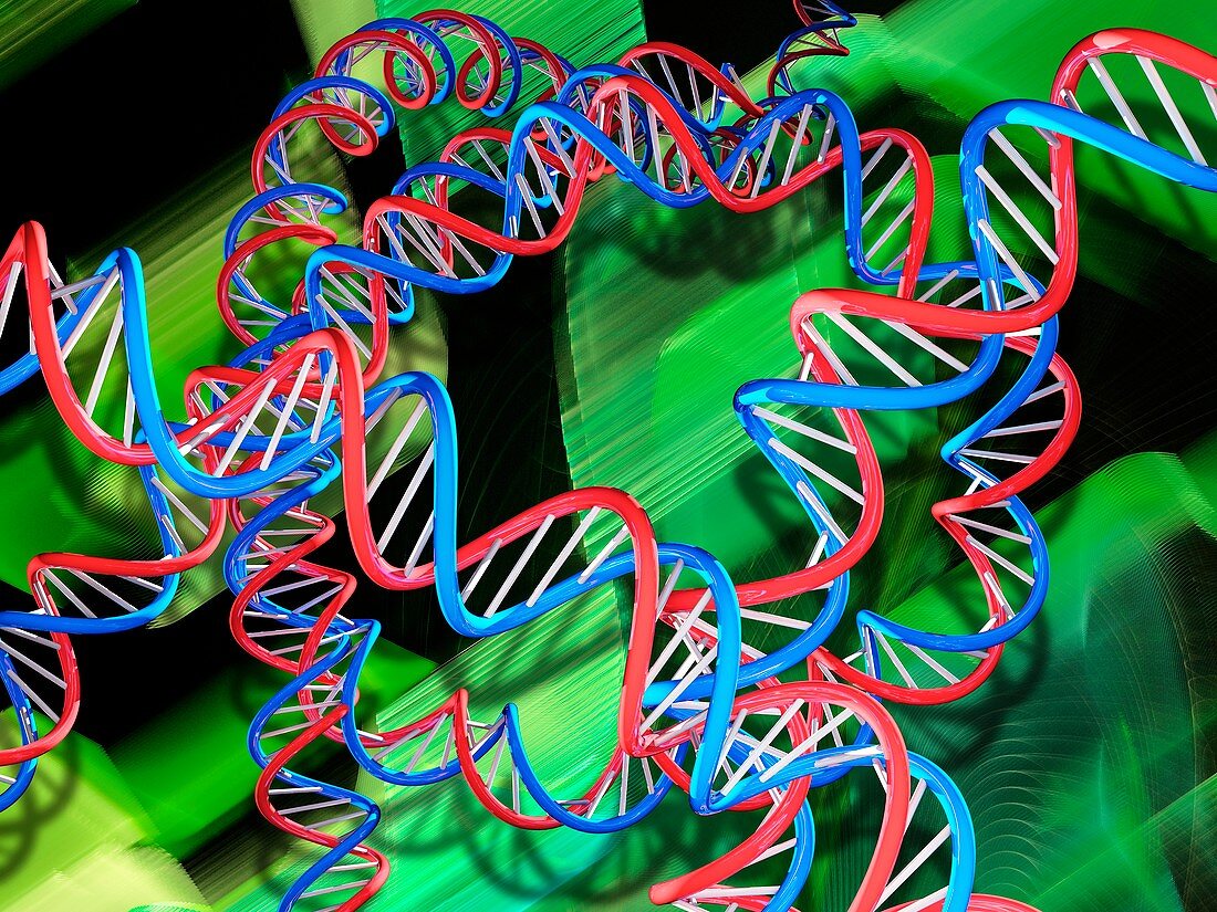 Genetic engineering,illustration