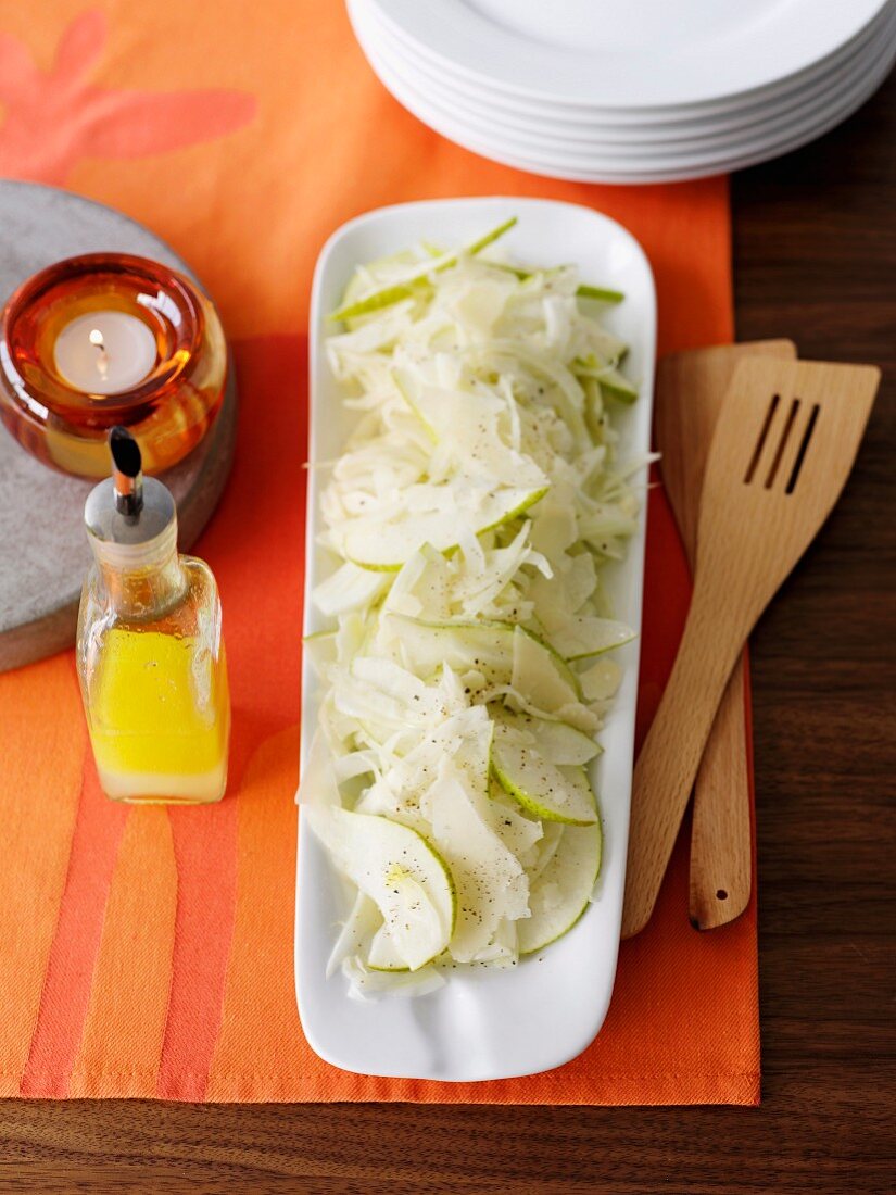 Fennel, Pear and Parmesan Salad