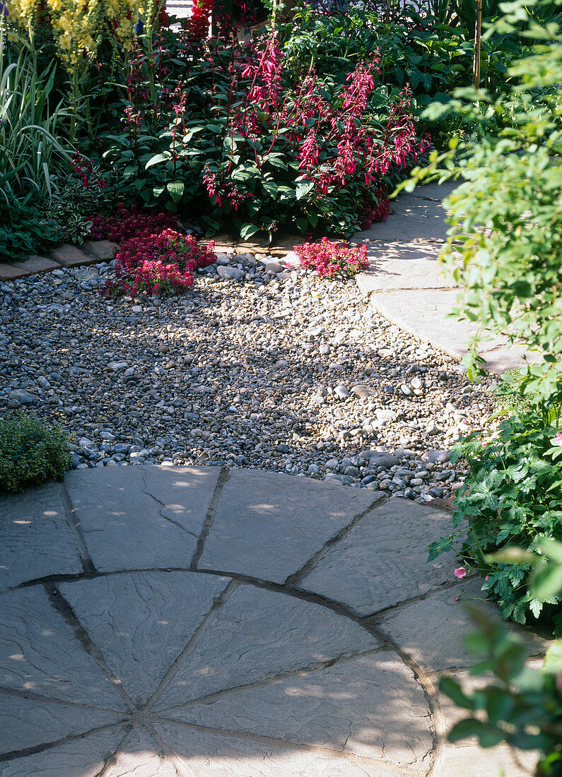 Paving and gravel