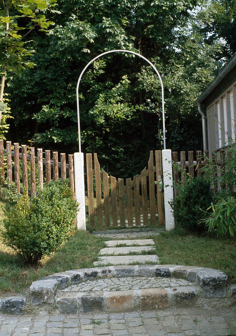 Garden entrance