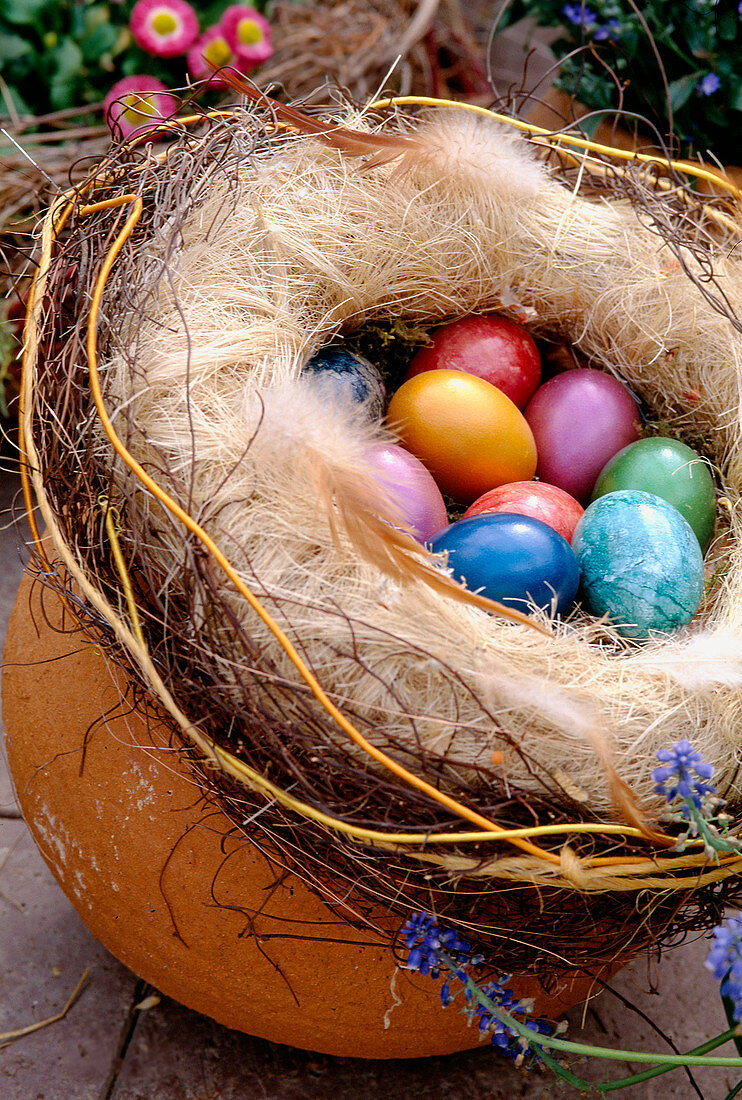 Osternest selbstgemacht