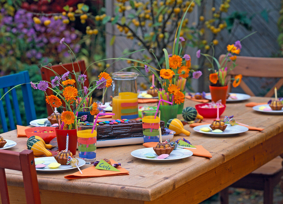 Kindergeburtstag im Oktober