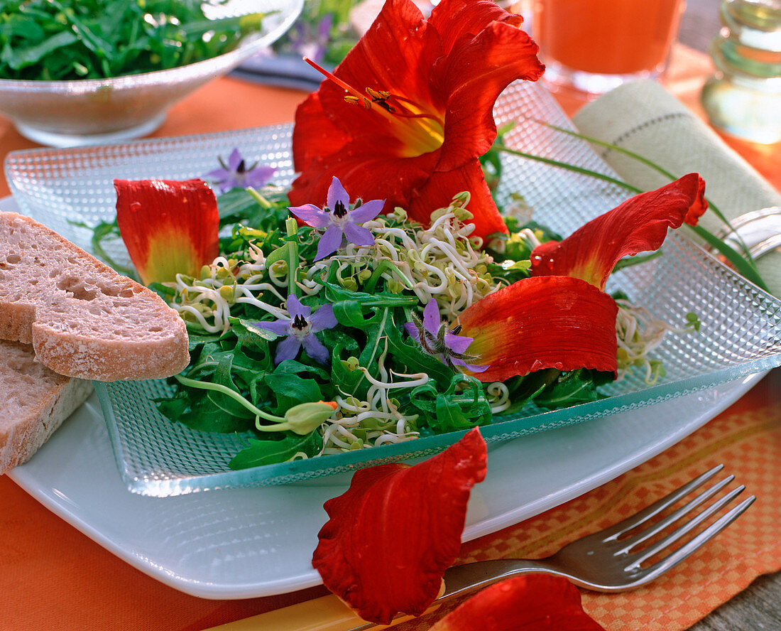 Edible decoration, Hemerocallis (Daylily)