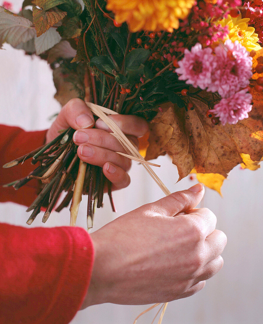 Chrysanthemum bouquet