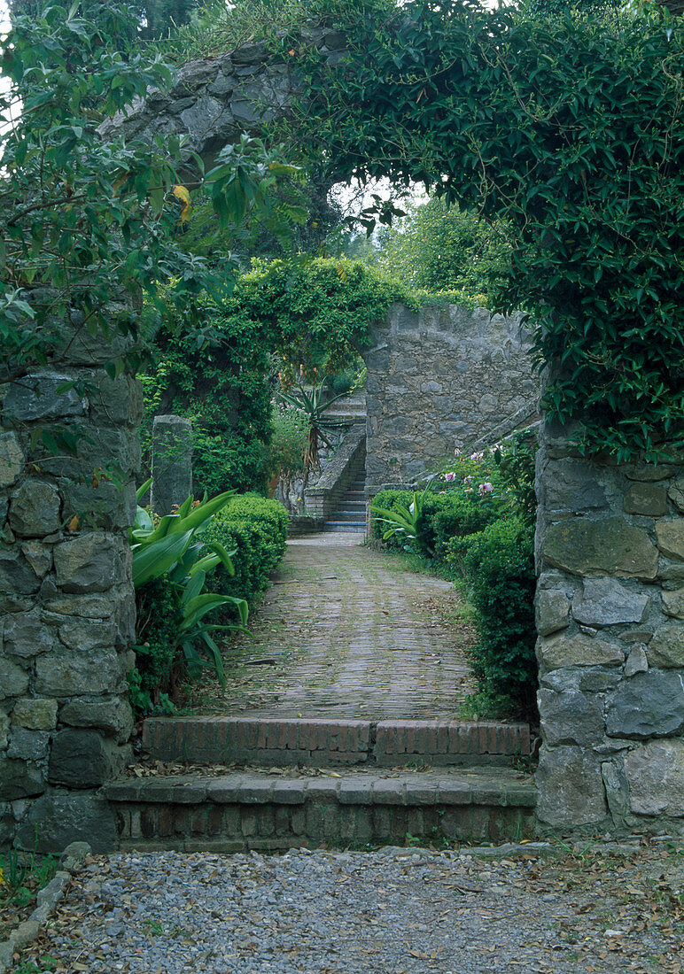 Path with archway