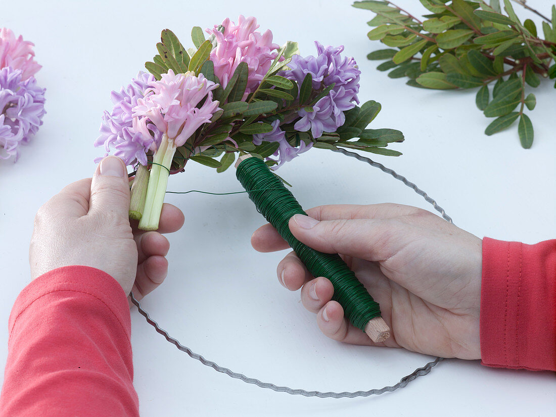 Hyacinth wreath