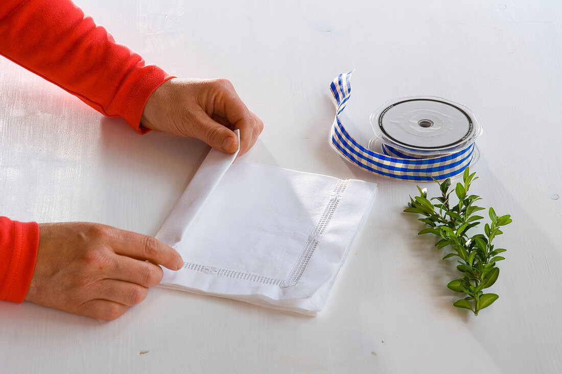 Bavarian napkin deco