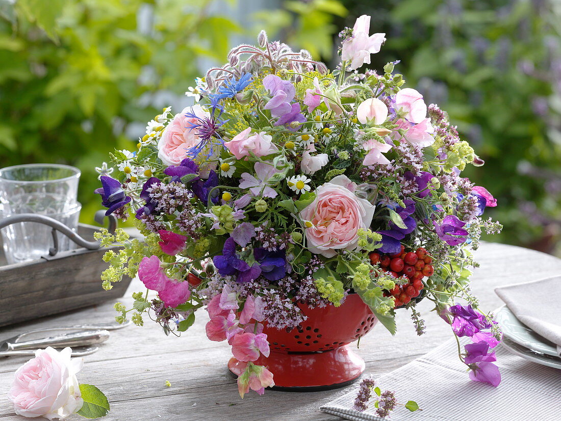 Late summer bouquet from the farmer garden