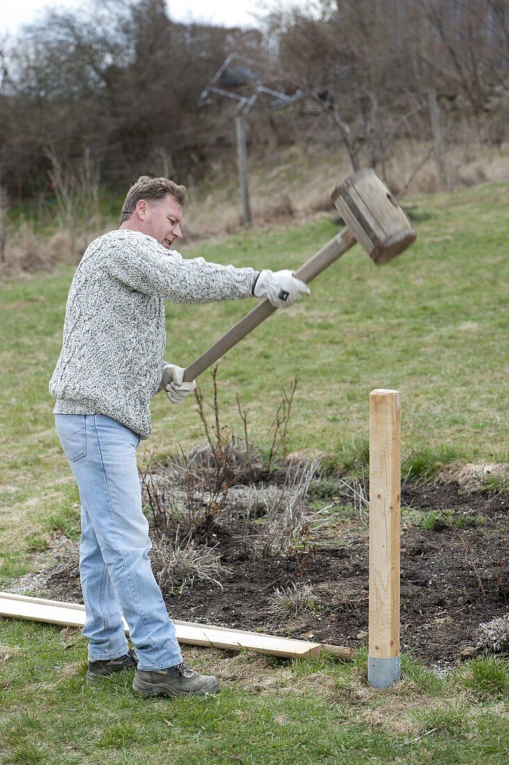 Gartenzaun bauen