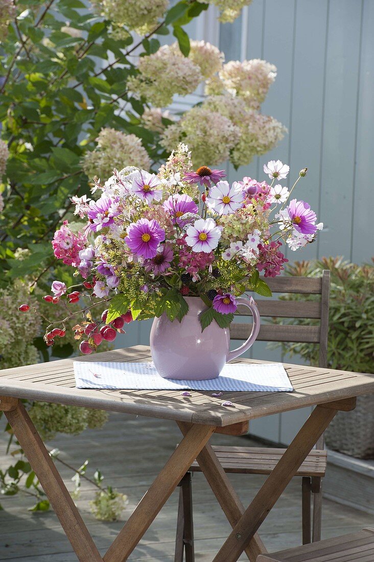 Rustic Cosmos (daisies) bouquet, Pink (Rose)