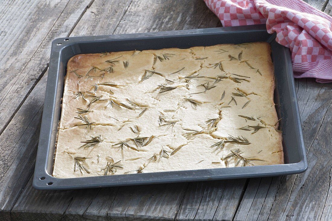 Focaccia with rosemary