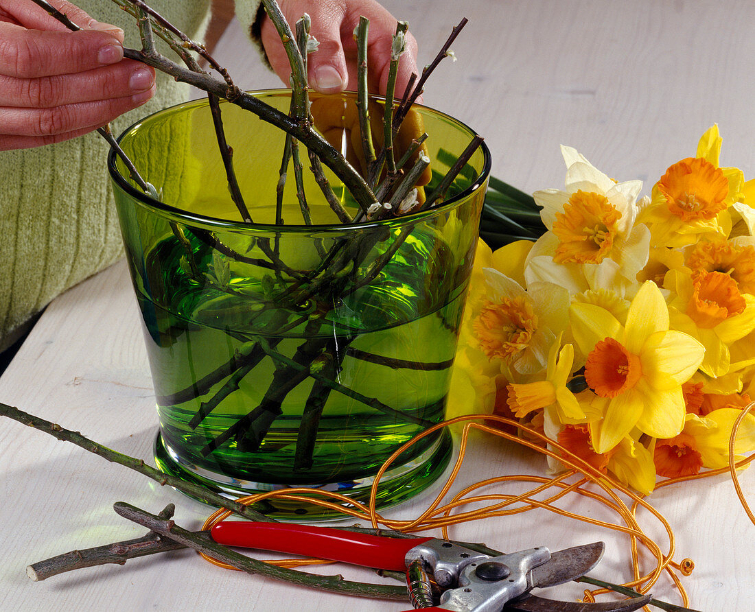 Bouquet of daffodils