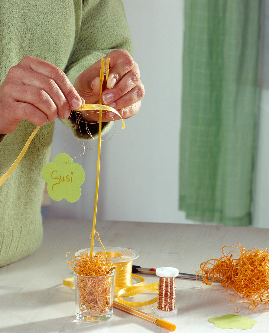 Easter breakfast: name tag