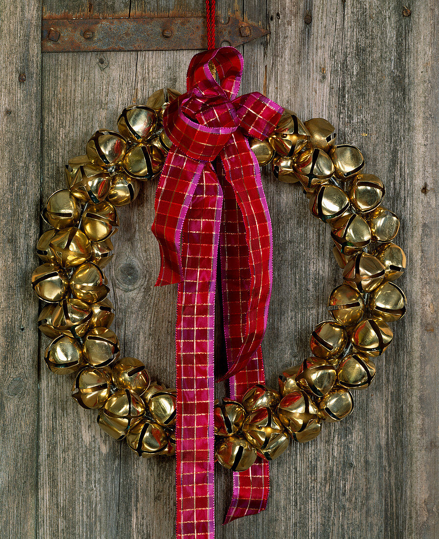 Bells door wreath