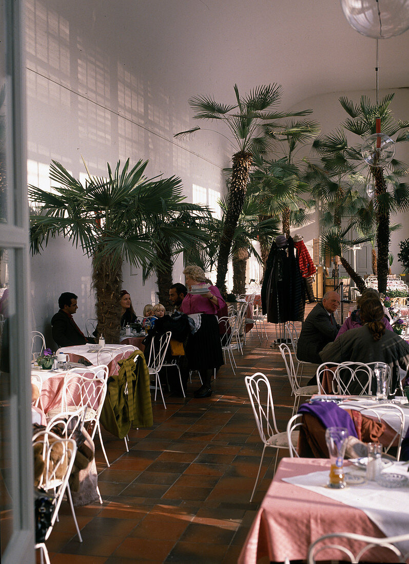 Cafe at the Nymphenburg Palace