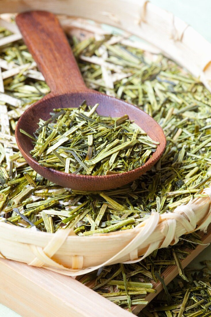 Grüner Tee aus Japan (ungekocht)