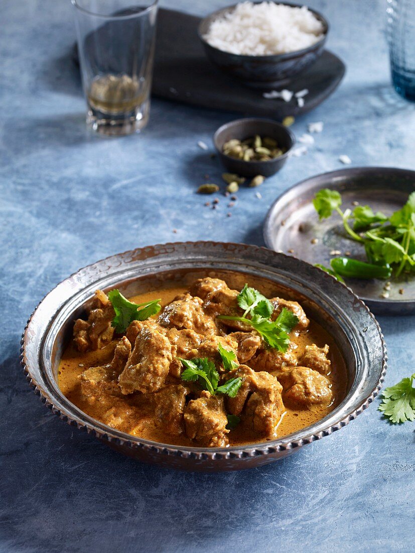 Hähnchen Tikka Masala (Indien)