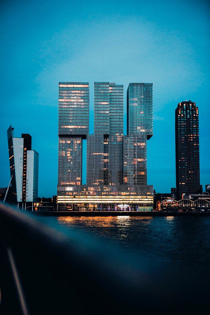 The Vertical City by Rem Koolhaas, Rotterdam, Netherlands