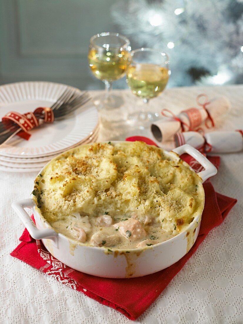 Fish pie for Christmas