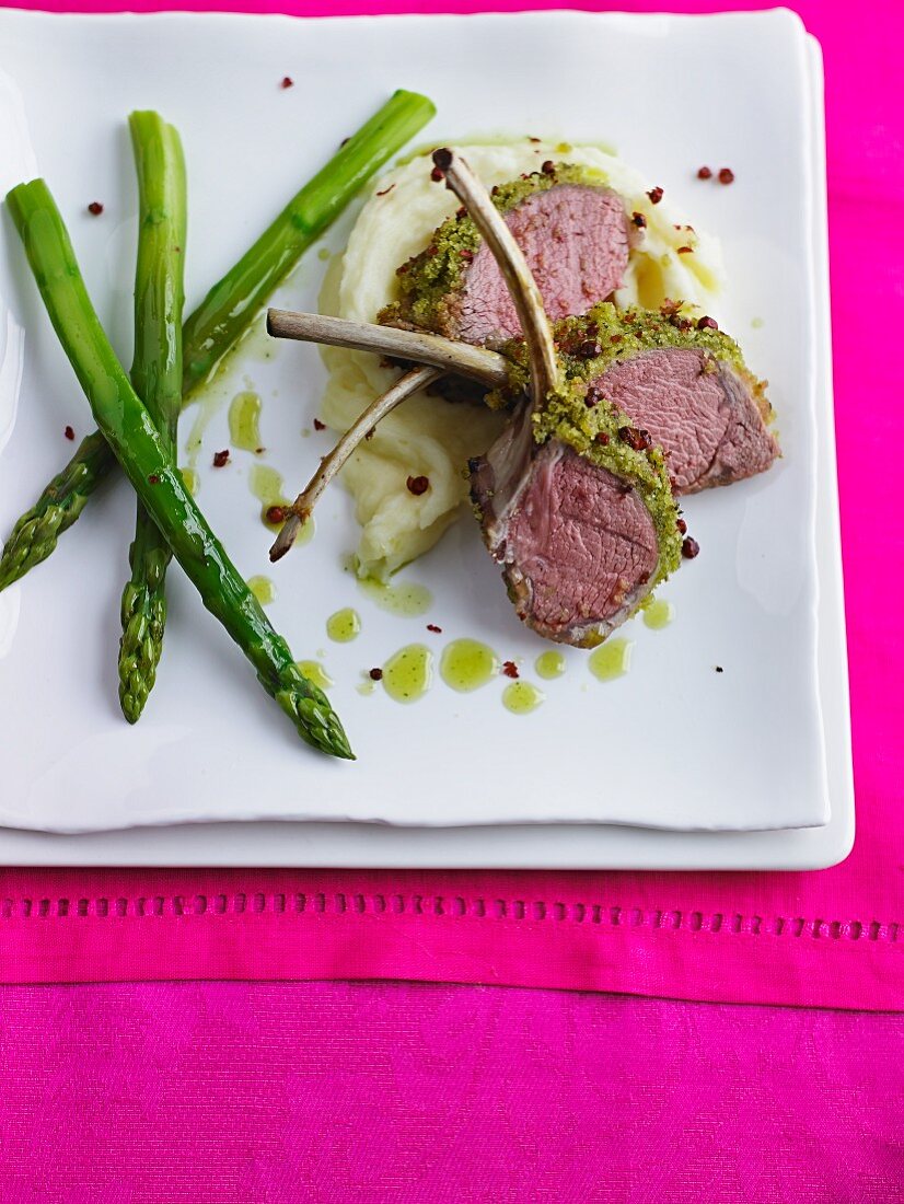 Rack of lamb