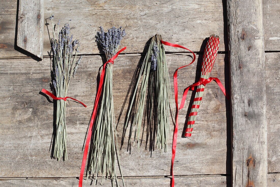 Lavendel-Duftkeule selber herstellen