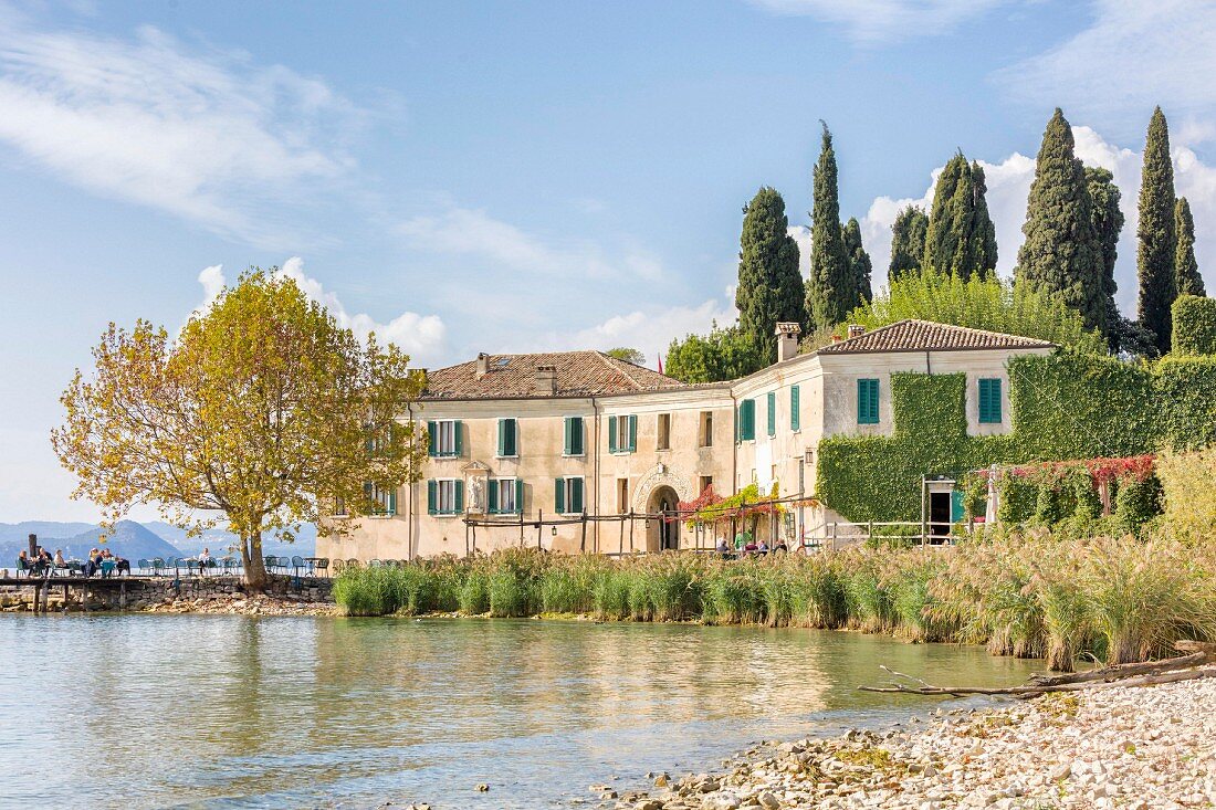 Punta San Vigilio, Gardasee, Italien