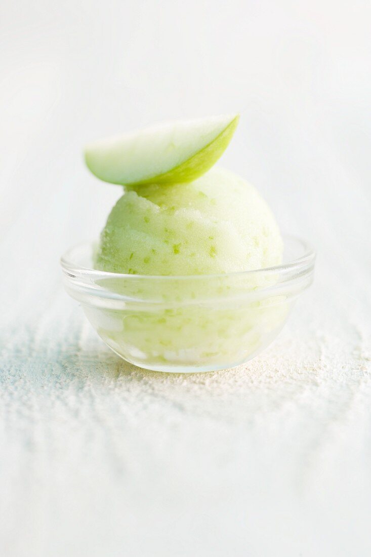 Apple sorbet