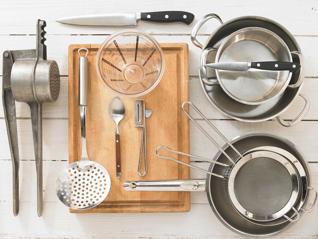 Kitchen utensils for making gnocchi