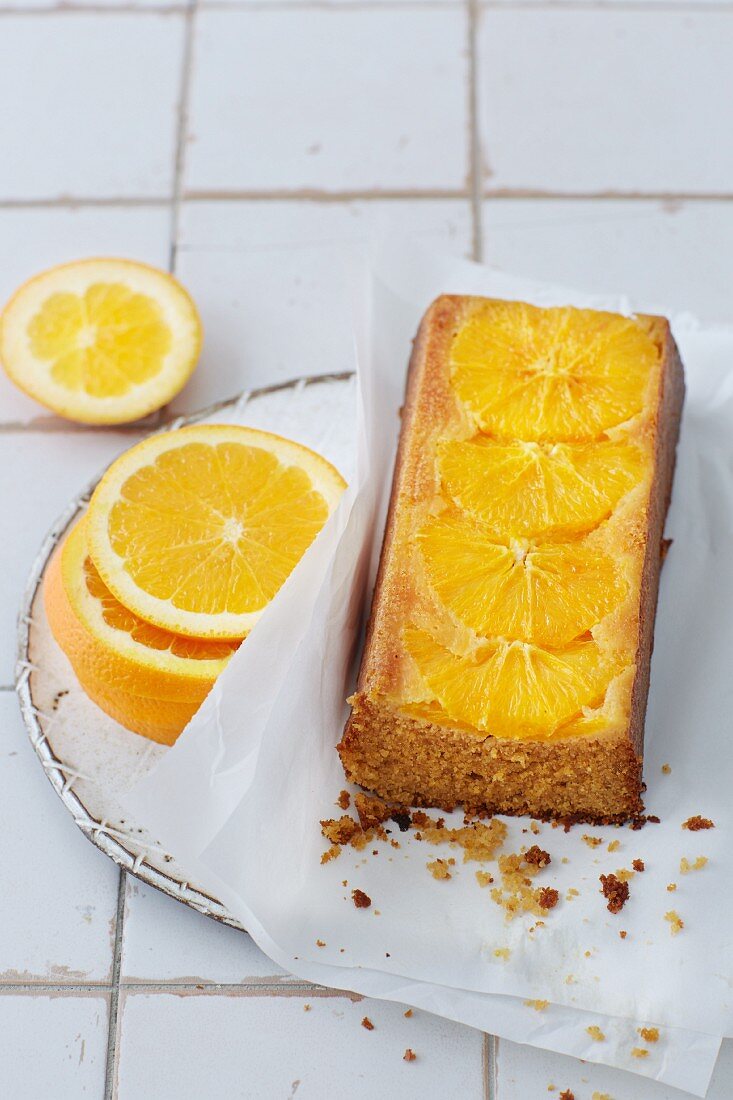 Sugar-free orange cake