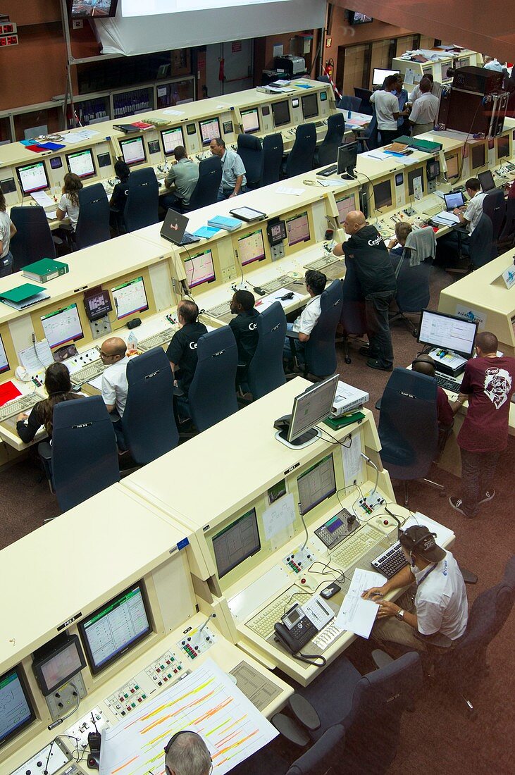 Ariane launch control centre.