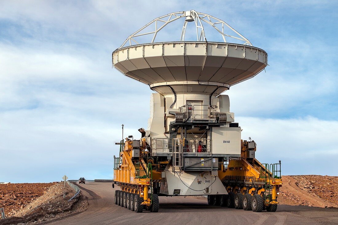 ALMA telescope transporter, Chile