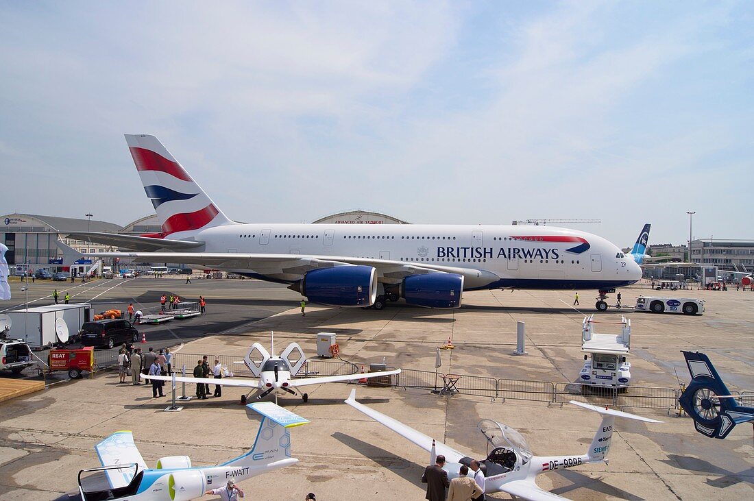 Airbus A380 at Paris Air Show