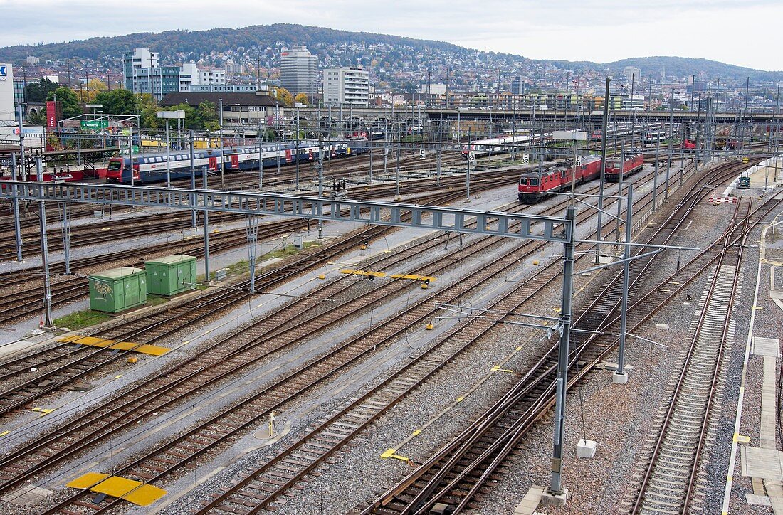 Zurich railyard